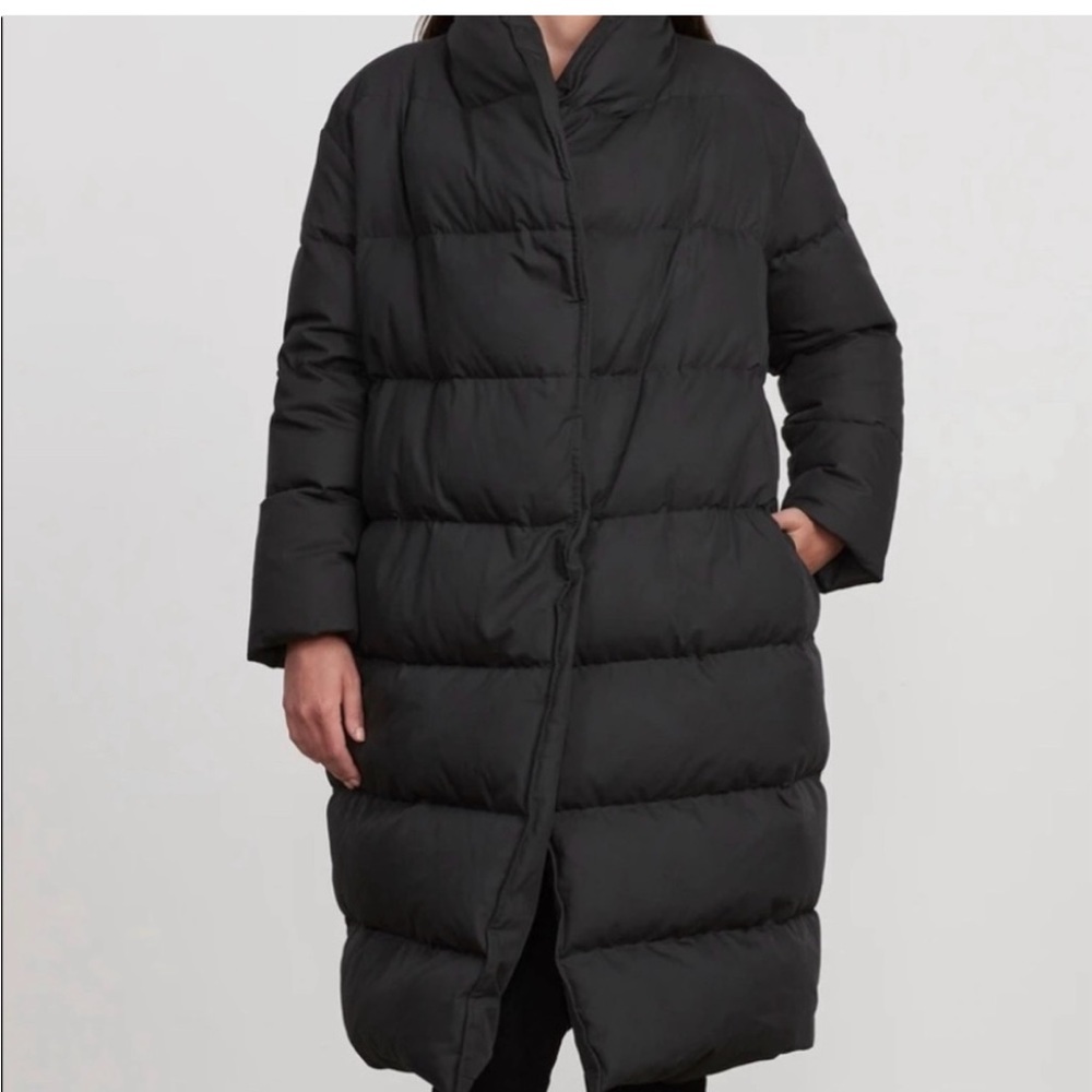 The shop curated the modern down coat